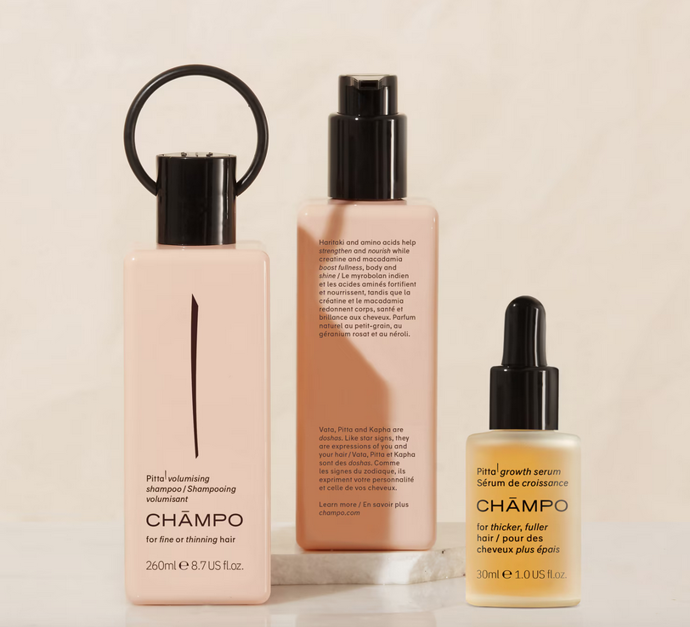 Champo Pitta Volumising Shampoo obsahuje přírodní aktivní složky, které vlasy šetrně čistí, posilují a napomáhají zdravému růstu. Vaše vlasy nebudou jen vypadat hustší, budou hustší. Užívejte si objem bez zatížení, přirozený lesk a snadněji upravitelné vlasy. 680 Kč
Champo Pitta Volumising Shampoo obsahuje přírodní aktivní složky, které vlasy šetrně čistí, posilují a napomáhají zdravému růstu. Vaše vlasy nebudou jen vypadat hustší, budou hustší. Užívejte si objem bez zatížení, přirozený lesk a snadněji upravitelné vlasy. 680 Kč