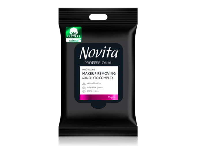 Odličovací ubrousky, NOVITA, 35 Kč
