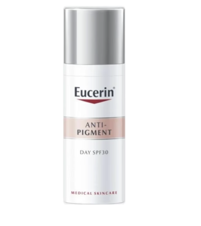AntiPigment denní krém SPF 30, Eucerin, 578 Kč
AntiPigment denní krém SPF 30, Eucerin, 578 Kč