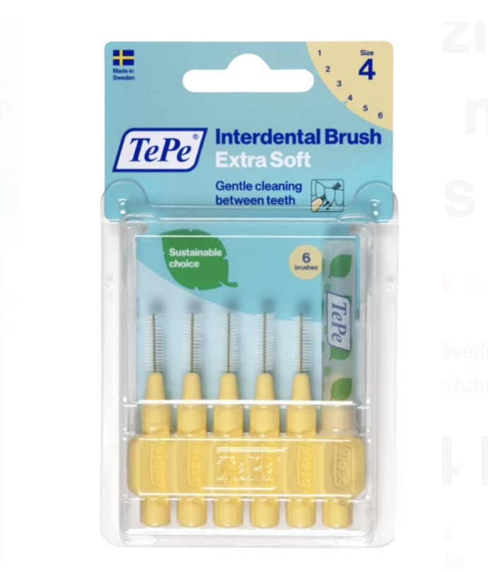 TePe Extra soft mezizubní kartáčky 0,7 mm, 6 ks, 134 Kč
