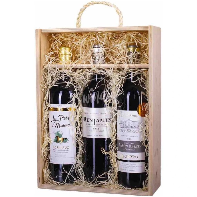 Trio elegantních cuvée z Bordeaux, 1279 Kč, winam.cz
Trio elegantních cuvée z Bordeaux, 1279 Kč, winam.cz
