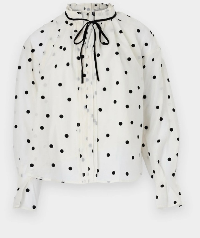 Blůza s puntíky, Vero Moda, 1 039 Kč

