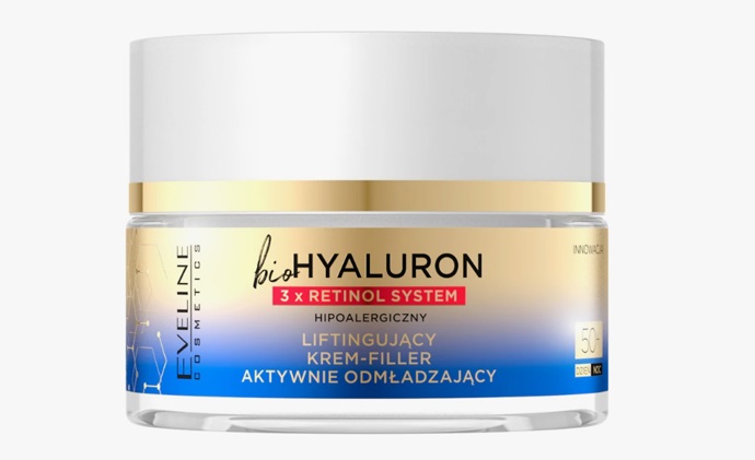 Denní a noční liftingový krém 50+, Eveline Cosmetics, 136 Kč
