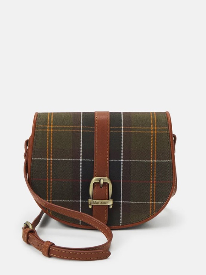 Kostkovaná kabelka, Barbour, 2 574 Kč
