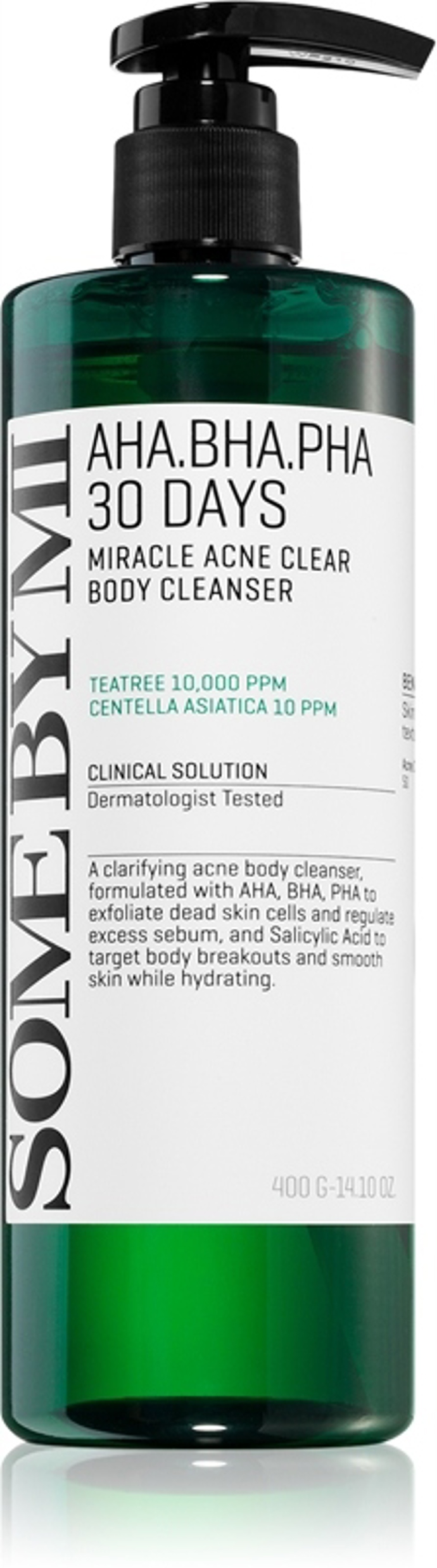 AHA∙BHA∙PHA 30 Days Miracle Acne Clear Body Cleanser, Some By Mi, 558 Kč
AHA∙BHA∙PHA 30 Days Miracle Acne Clear Body Cleanser, Some By Mi, 558 Kč