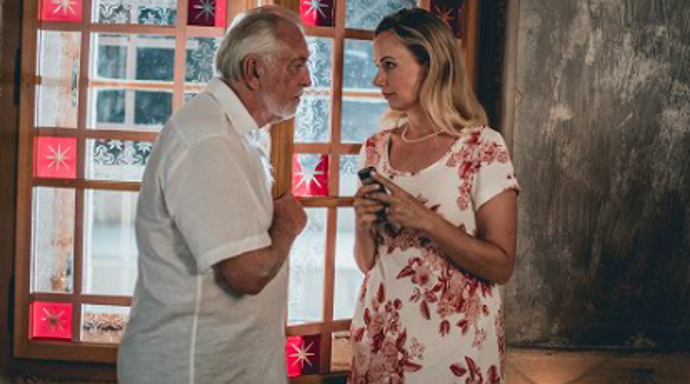 Alena s Jaromírem Hanzlíkem
