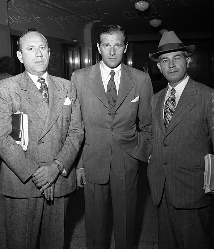 Bugsy Siegel s obhájci
