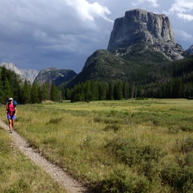 Kontinentální hřebenovka, Wyoming, Wind River Range
