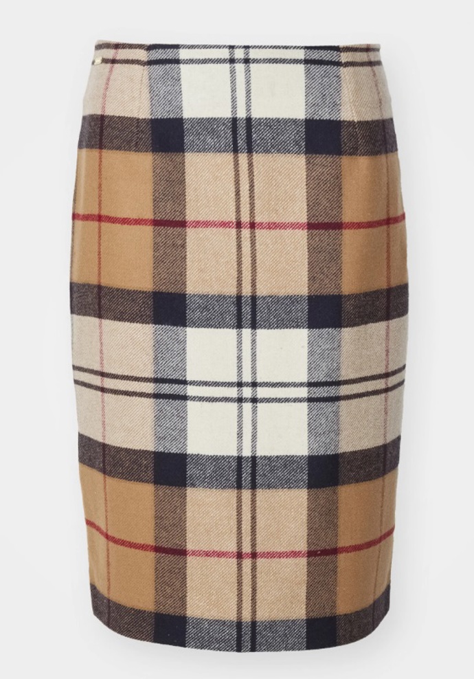 Pouzdrová sukně, Barbour, 3 340 Kč
