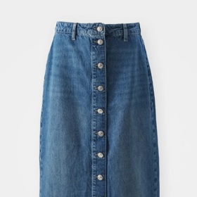 Džínová sukně s knoflíky, Only, 864 Kč
