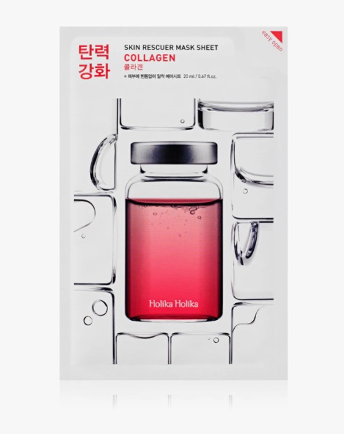 Plátýnková maska se zpevňujícím účinkem s kolagenem, Holika Holika, 91 Kč
