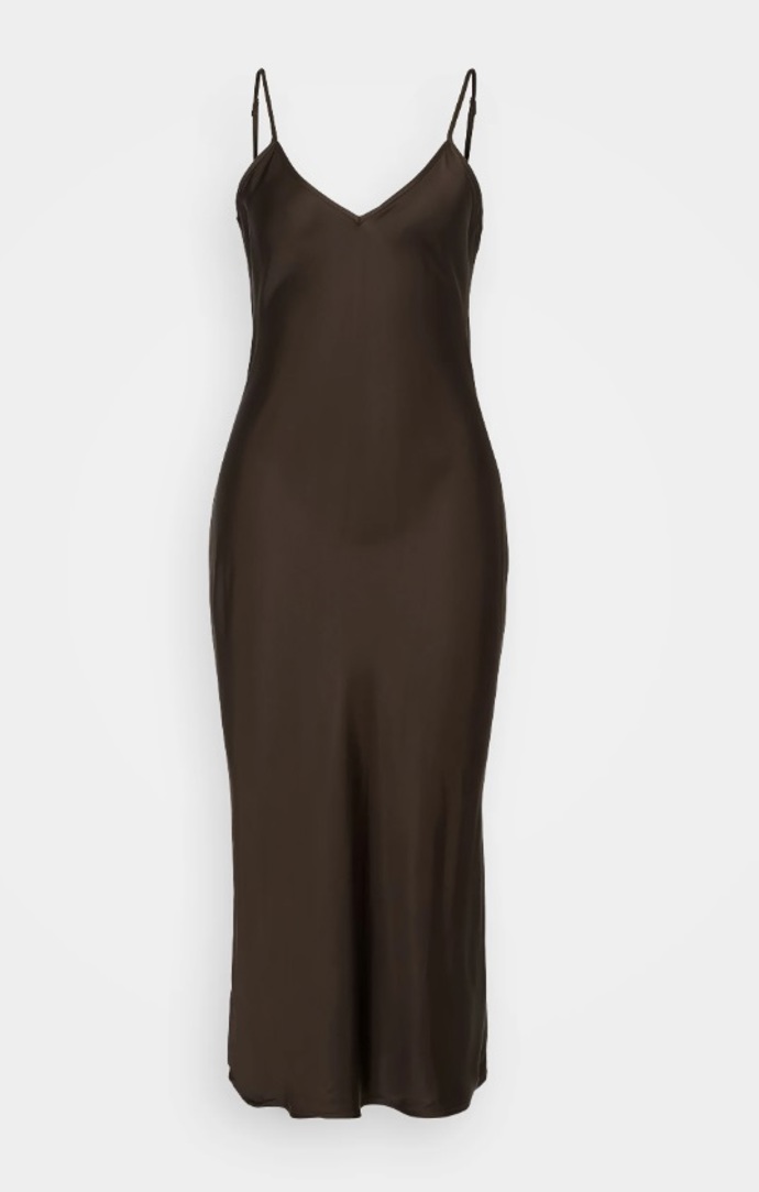Slip dress šaty, Samsøe Samsøe, 2 400 Kč
