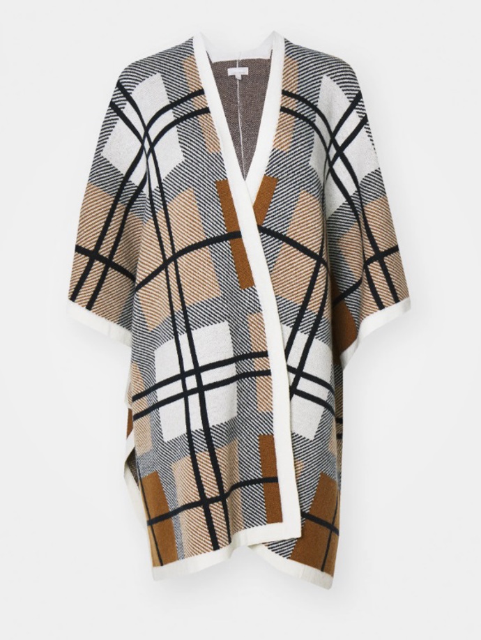 Kárované pončo, Barbour, 4 540 Kč
