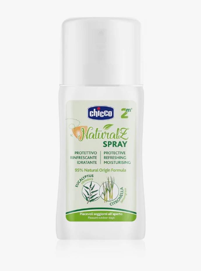 Ochranný a osvěžující sprej proti komárům, Chicco, 218 Kč

