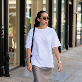 Letní outfity se sukní - inspirace
