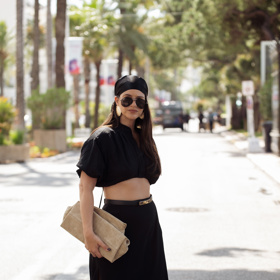 Outfit s crop topem

