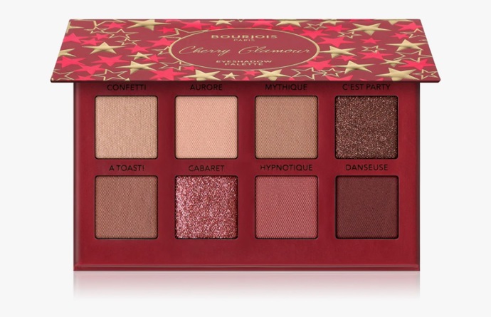Paletka očních stínů Cherry Glamour, Bourjois, 361 Kč
