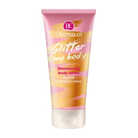 Glitter my body Třpytivé hydratační tělové mléko, Dermacol, 149 Kč
