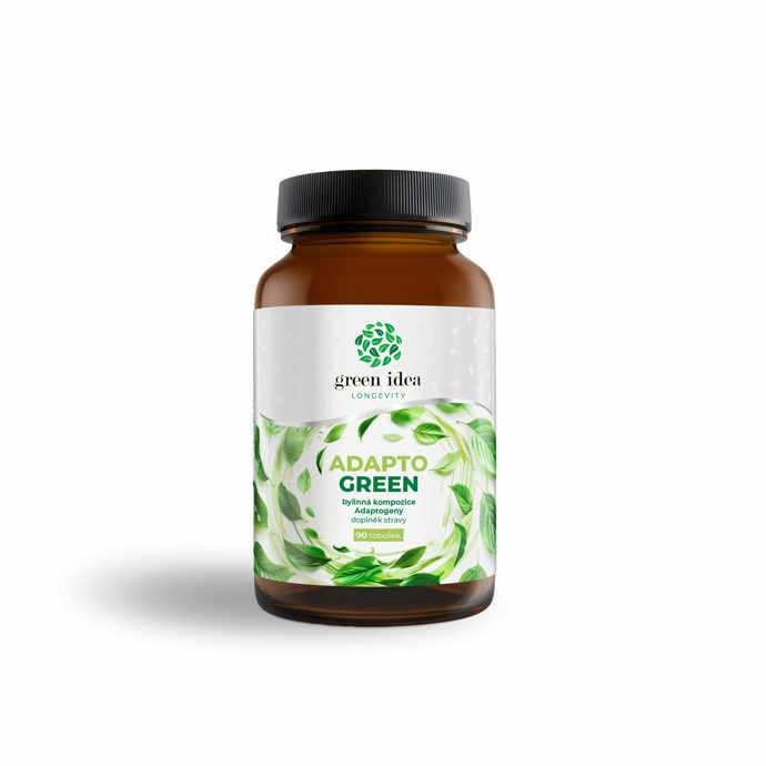 Green idea ADAPTO GREEN (doplněk stravy)
Unikátní bylinná kompozice z řady LONGEVITY pro lepší adaptaci organismu nejen na stresové situace a zlepšení odolnosti.
Adaptogeny jsou speciální skupinou rostlin a hub, které pomáhají lépe se přizpůsobit stresovým situacím a adaptovat se na změny. Podporují odolnost vůči stresu a přispívají k celkovému zlepšení tělesné a duševní pohody. Adaptogeny harmonizují organismus a mohou dostávat fyziologické hodnoty do normálu.
Green idea, 998 Kč
Green idea ADAPTO GREEN (doplněk stravy)
Unikátní bylinná kompozice z řady LONGEVITY pro lepší adaptaci organismu nejen na stresové situace a zlepšení odolnosti.
Adaptogeny jsou speciální skupinou rostlin a hub, které pomáhají lépe se přizpůsobit stresovým situacím a adaptovat se na změny. Podporují odolnost vůči stresu a přispívají k celkovému zlepšení tělesné a duševní pohody. Adaptogeny harmonizují organismus a mohou dostávat fyziologické hodnoty do normálu.
Green idea, 998 Kč