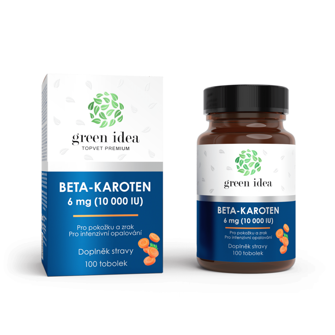 Doplněk stravy na podporu opálení Beta-karoten – tobolky, Greenidea, 248 Kč

Beta-karoten je silný antioxidant (potlačuje účinek volných radikálů v těle) a tlumí projevy stárnutí. U beta-karotenu nehrozí předávkování, protože si tělo přemění pouze takové množství, které aktuálně potřebuje, a zbytek bezpečně vyloučí. Doporučuje se užívat alespoň dva týdny jako přípravu na opalování nejen v létě, ale i před zimní dovolenou.
