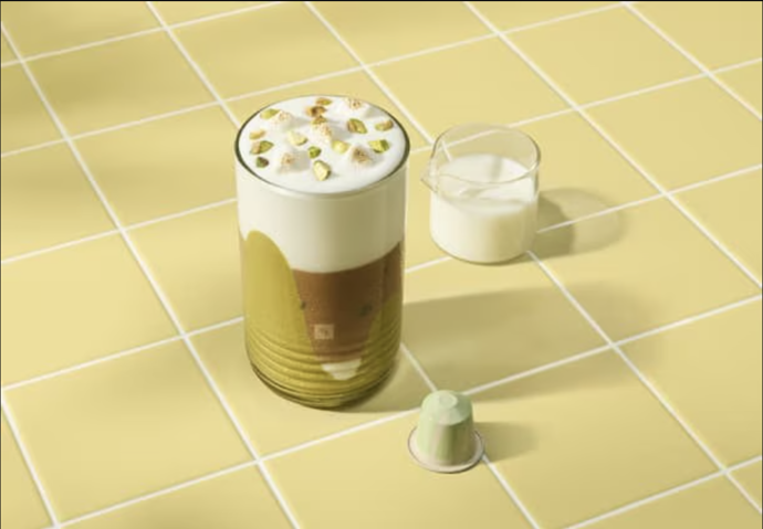 Iced Pistachio Vanilla Oat Latte
Iced Pistachio Vanilla Oat Latte