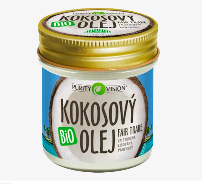 Purity Vision kokosový olej 96,90 Kč
