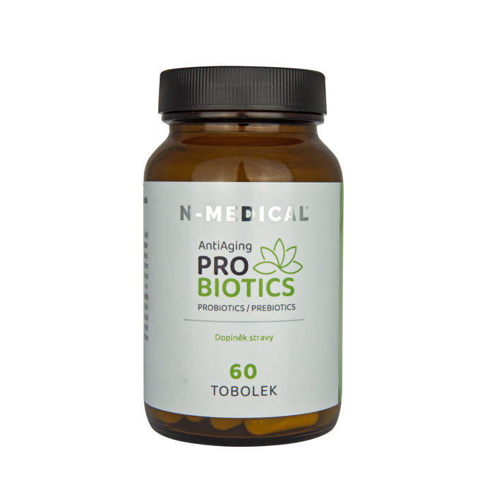 AntiAging Probiotics N-Medical je doplněk stravy, který kombinuje speciální antiaging probiotickou kulturu (bakterie, které jsou zodpovědné za stav naší pokožky a pleti), prebiotikum inulin a kyselinu hyaluronovou.
N-Medical, 2100 Kč
AntiAging Probiotics N-Medical je doplněk stravy, který kombinuje speciální antiaging probiotickou kulturu (bakterie, které jsou zodpovědné za stav naší pokožky a pleti), prebiotikum inulin a kyselinu hyaluronovou.
N-Medical, 2100 Kč