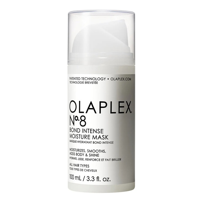 Hydratační maska na vlasy, Olaplex, 750 Kč
Hydratační maska na vlasy, Olaplex, 750 Kč