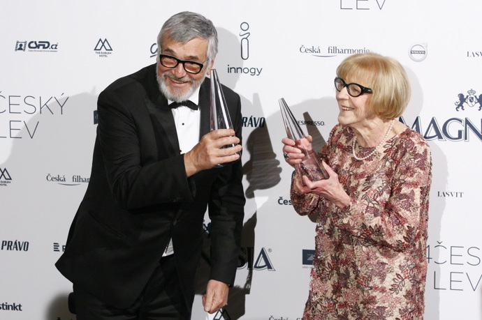 Jiří Bartoška s Evou Zaoralovou jsou navždy legendami festivalu
