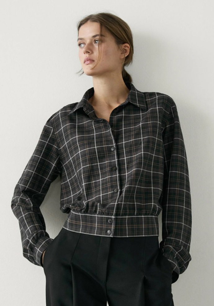 Košilová halenka, Massimo Dutti, 799 Kč
