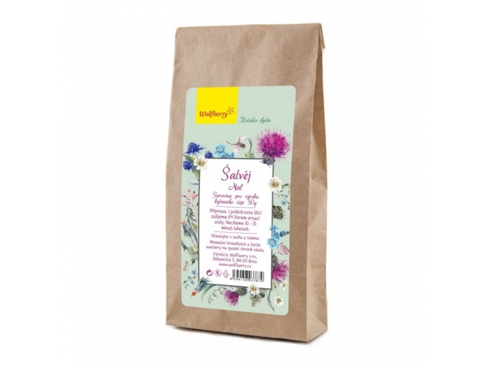 Šalvěj nať bylinný čaj 50g, Wolfberry, 32 Kč
