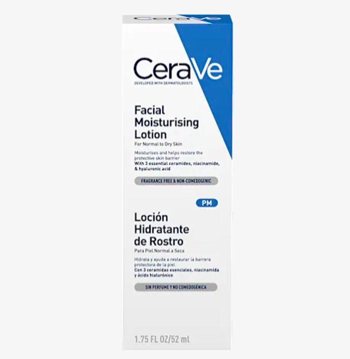 CeraVe hydratační pleťový krém 459 Kč
