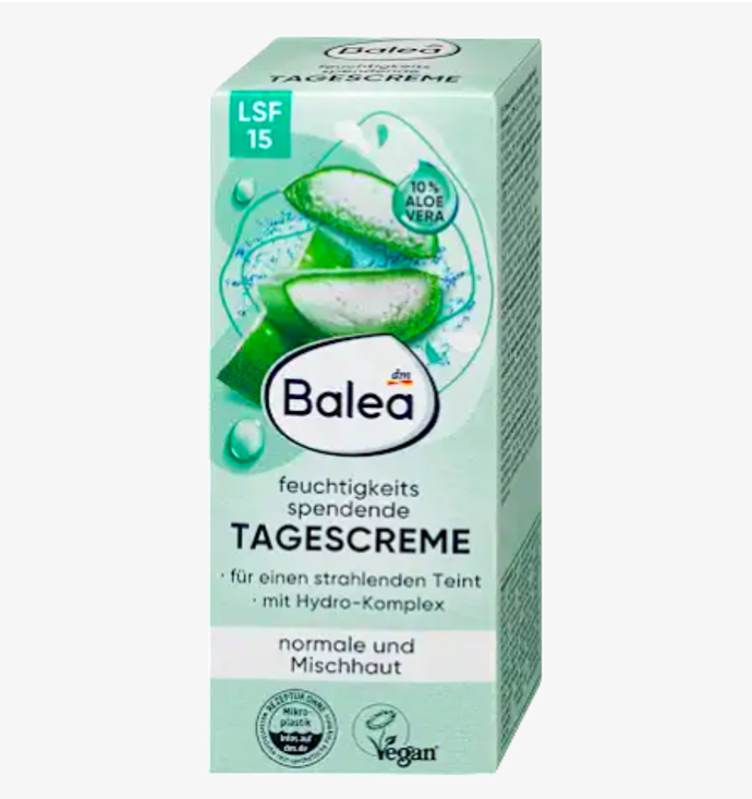 Balea hydratační denní pleťový krém 54,90 Kč
