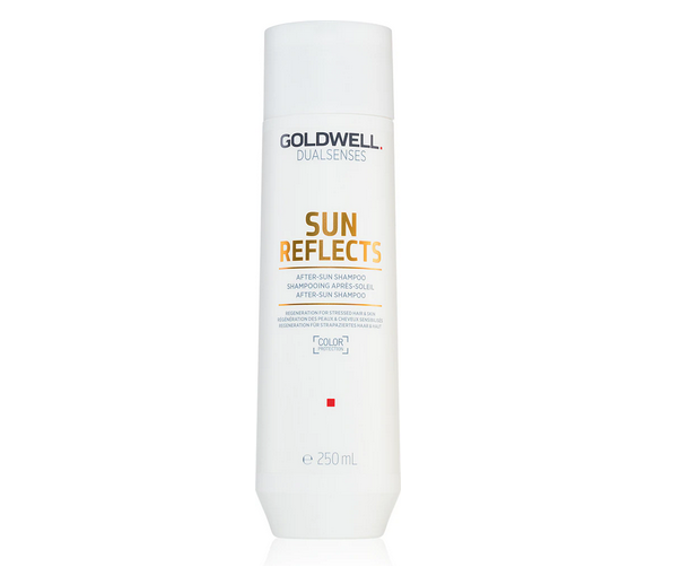 Dualsenses Sun Reflects čisticí a vyživující šampon pro vlasy namáhané sluncem, 244 Kč
