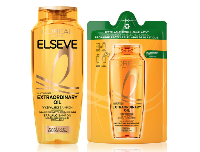 Elseve Extraordinary Oil pomůže efektivně odstranit z vlasů i pokožky hlavy veškeré nečistoty, mastnotu i zbytky stylingových a jiných kosmetických produktů. Vám dodá pocit svěžesti a čistoty, vaše vlasy a pokožku hlavy navíc ideálním způsobem připraví na další péči a podpoří účinky obsažených aktivních látek. 170 Kč
