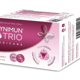 Kapsle GYNIMUN trio vagicare je doplněk stravy pro ženy s imunolyzáty původců nejčastějších ženských infekcí + vaginální probiotika + střevní laktobacily a bifidobakterie.

Cena: 575 Kč
