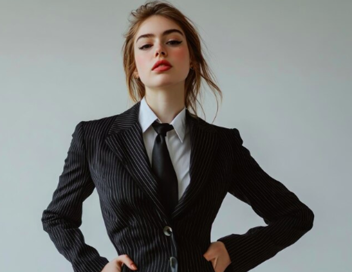 Už Coco Chanel dokázala, že prvky převzaté z pánského šatníku mohou být nejen elegantní, ale také neuvěřitelně ženské. 

