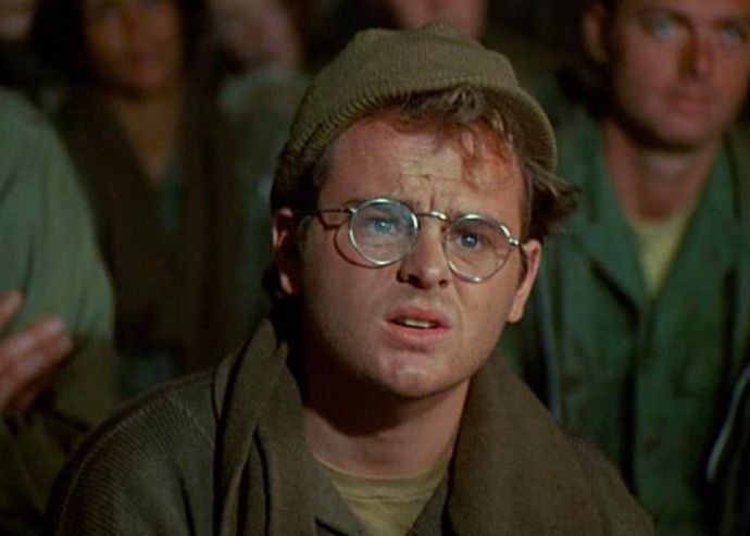 Gary Burghoff v roli Radara v americkém seriálu MASH
