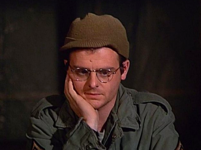 Gary Burghoff v roli Radara v americkém seriálu MASH
