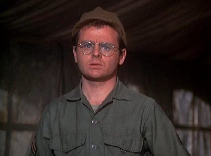 Gary Burghoff v roli Radara v americkém seriálu MASH
