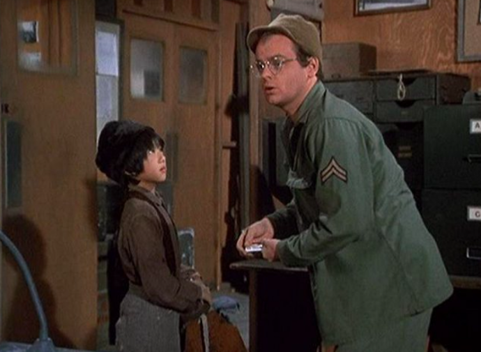 Gary Burghoff v roli Radara v americkém seriálu MASH
