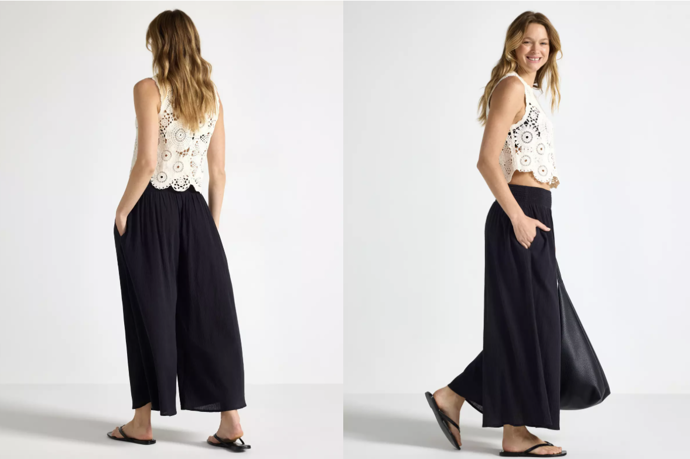 Kalhoty Culotte, Lindex, 899 Kč
Kalhoty Culotte, Lindex, 899 Kč