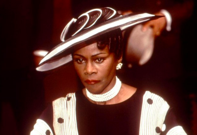 Herečka Cicely Tyson jako Stephanie St. Clair ve filmu Gangster
