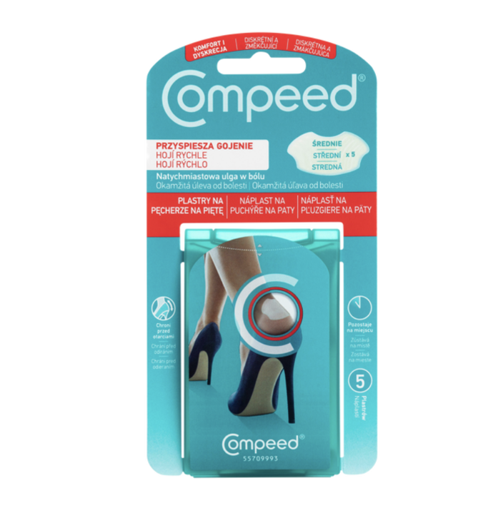 Náplasti na puchýře a paty, Compeed, Hebe.cz, 199 Kč
Náplasti na puchýře a paty, Compeed, Hebe.cz, 199 Kč