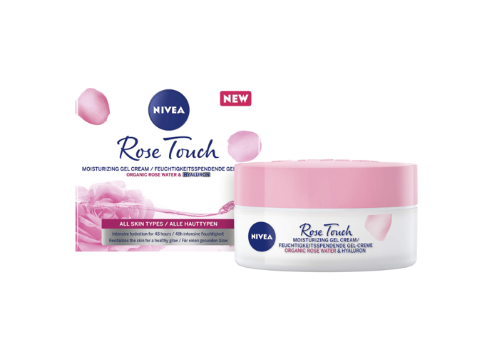 Hydratační krém Rose Touche, Nivea, 260 Kč
