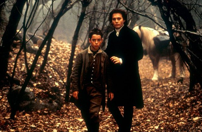 Záběry z filmu Ospalá díra režiséra Tima Burtona s Johnnym Deppem v hlavní roli
Záběry z filmu Ospalá díra režiséra Tima Burtona s Johnnym Deppem v hlavní roli
