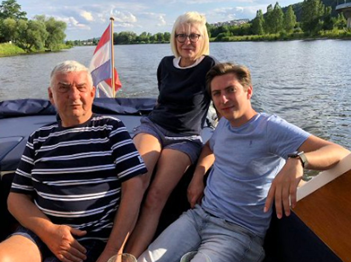 Miroslav, Zuzana a syn Martin
