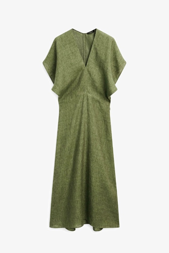 Lněné šaty, Massimo Dutti, 2 999 Kč
