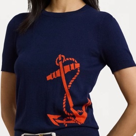 Triko s kotvou, Ralph Lauren, 2 400 Kč

