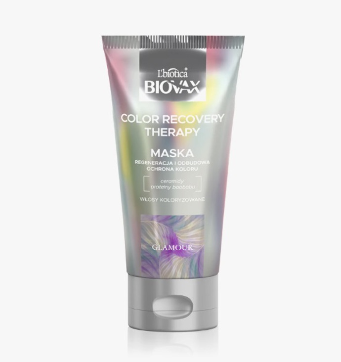 Intenzivní regenerační maska pro barvené vlasy, Biovax, 128 Kč
